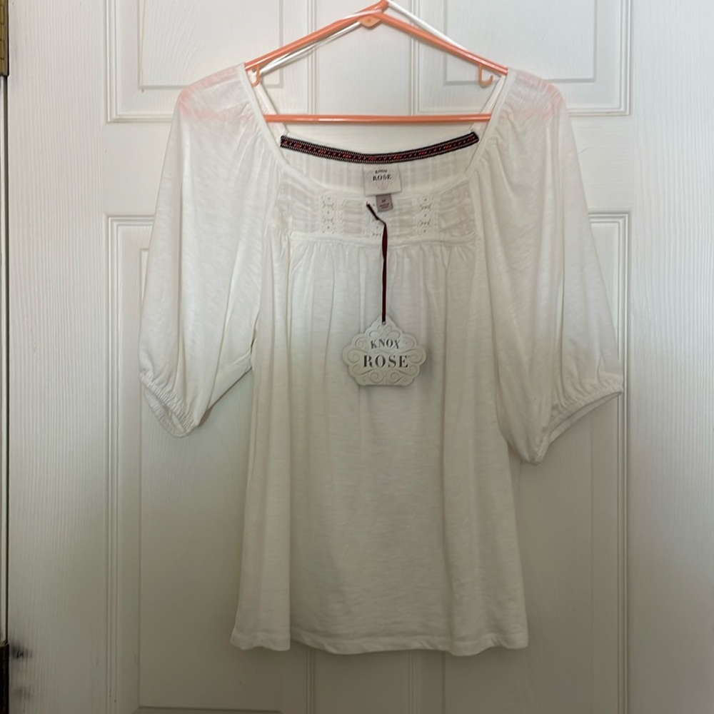 Knox Rose white shirt